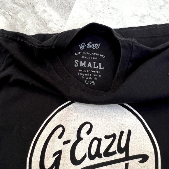 G Easy These Things Happen Black Small S Graphic T-Shirt Tee‎ - Picture 2 of 4